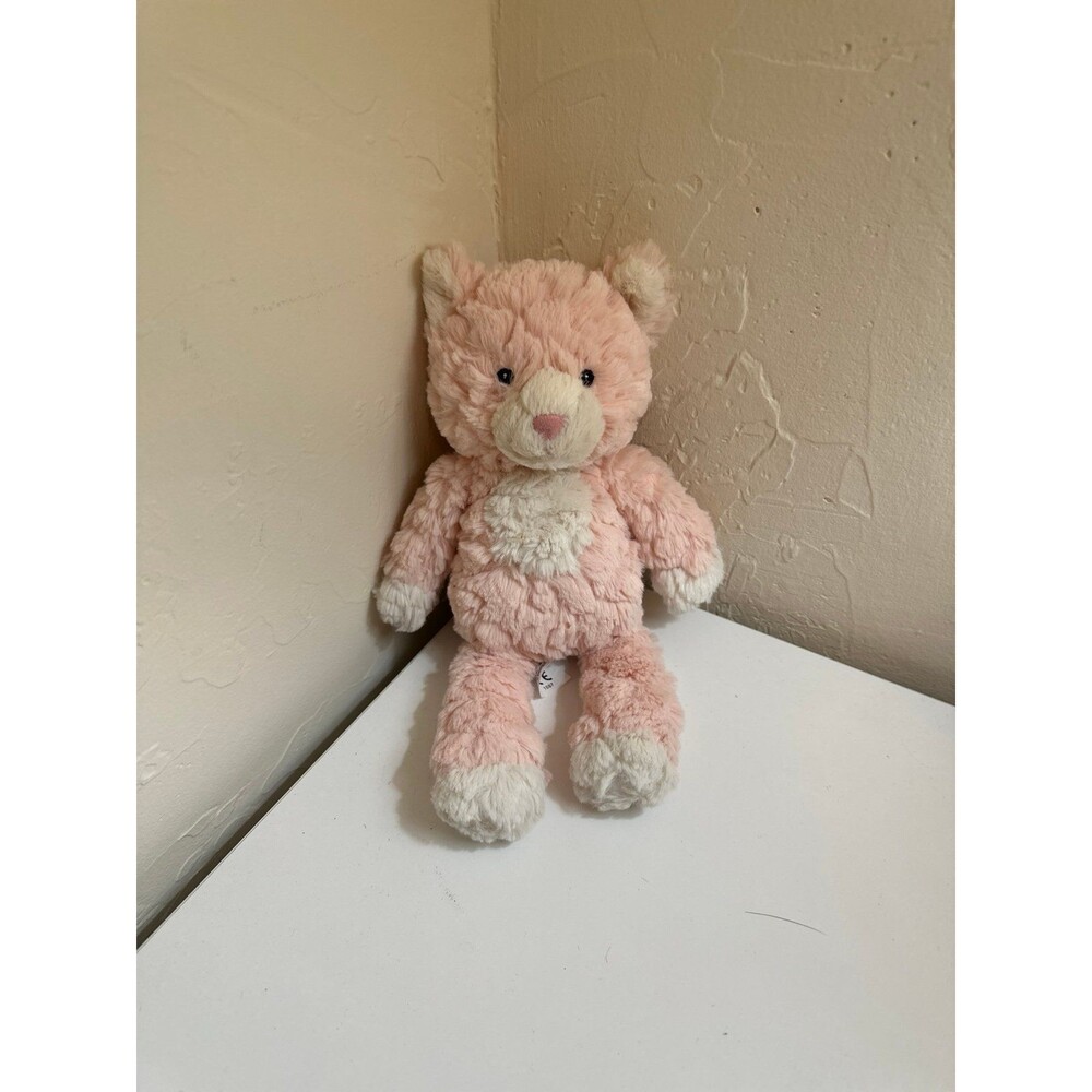 Mary Meyer Putty Nursery Stuffed Animal Soft Toy, 11-Inches, Pink Kitty